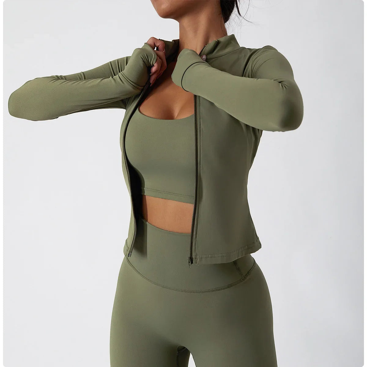 Long Sleeve Sports Jacket