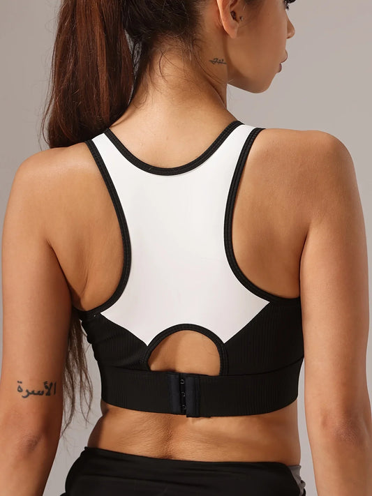 FitFemme ColorBlock Support Tank Top