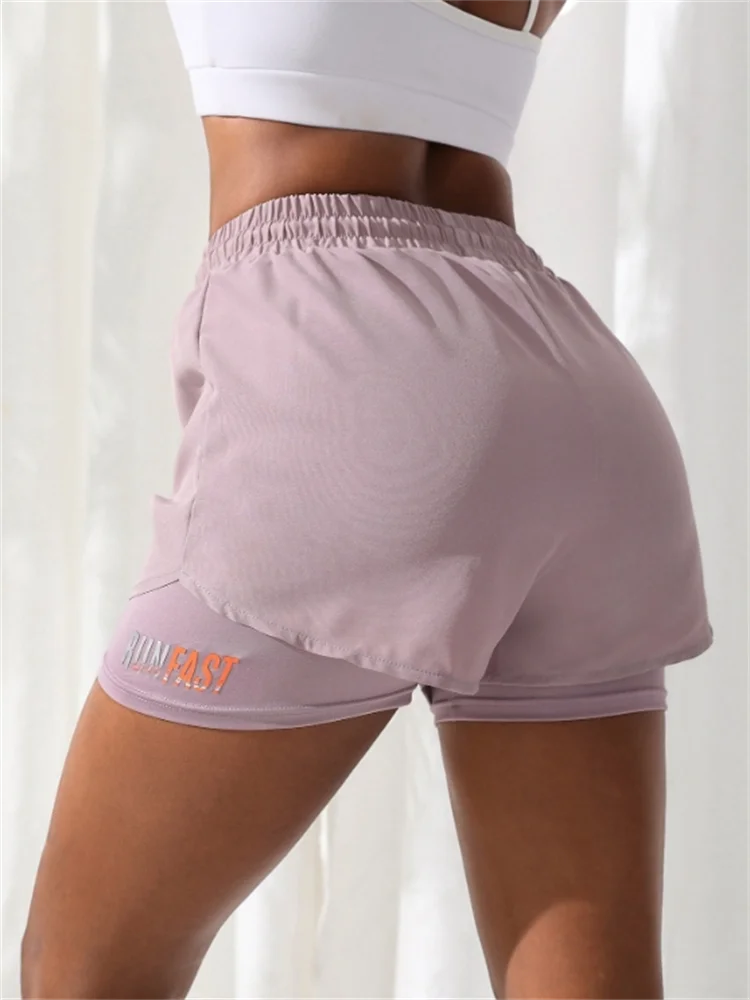 FlexFit High Rise Yoga Shorts