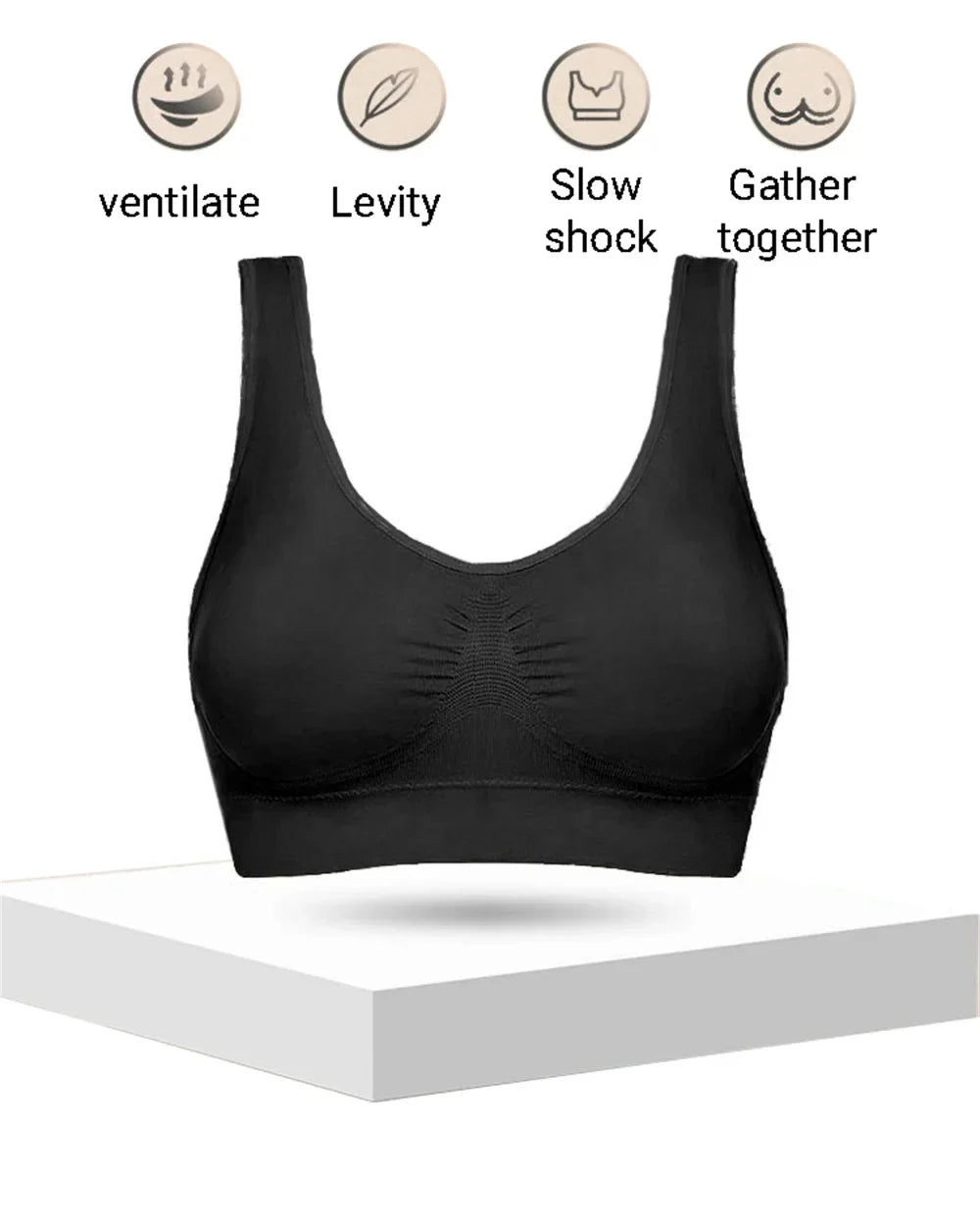 Women's Seamless Sports Bra
