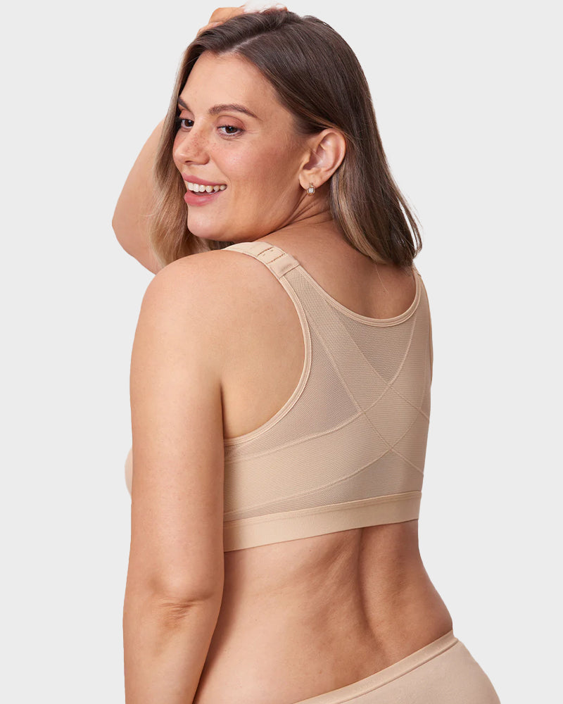 Soft X-shaped Back Posture Bra