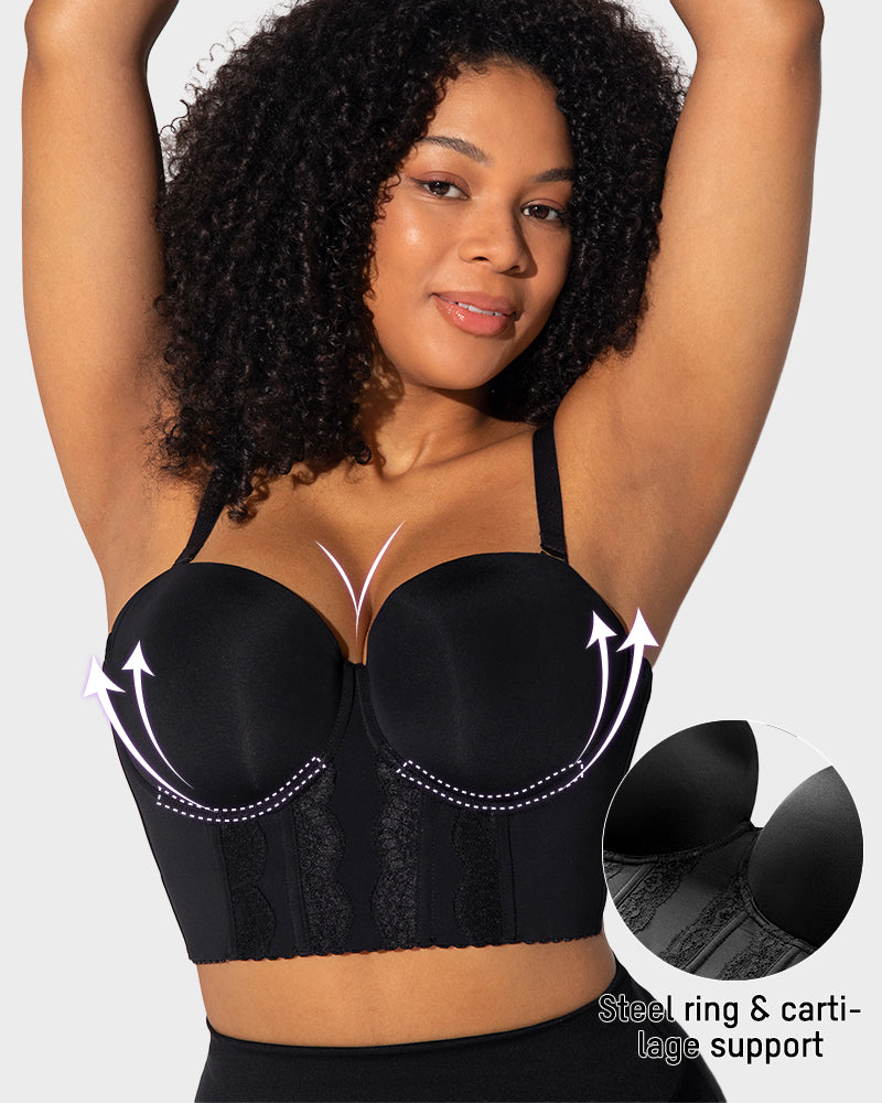 The Low Back Strapless Bra