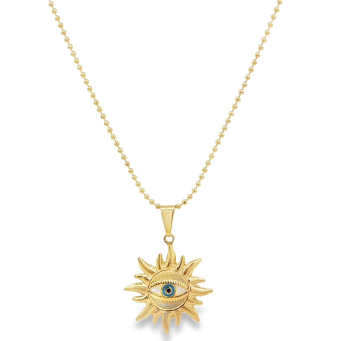 Sapphire Evil Eye Necklaces Choker