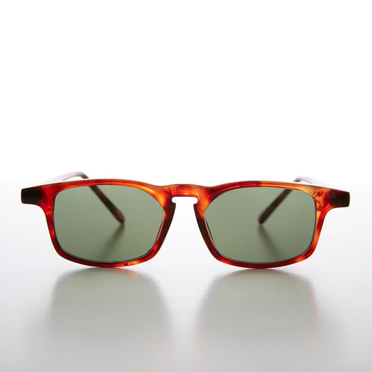 Rectangular Acetate Unisex Vintage Sunglass - Wallis