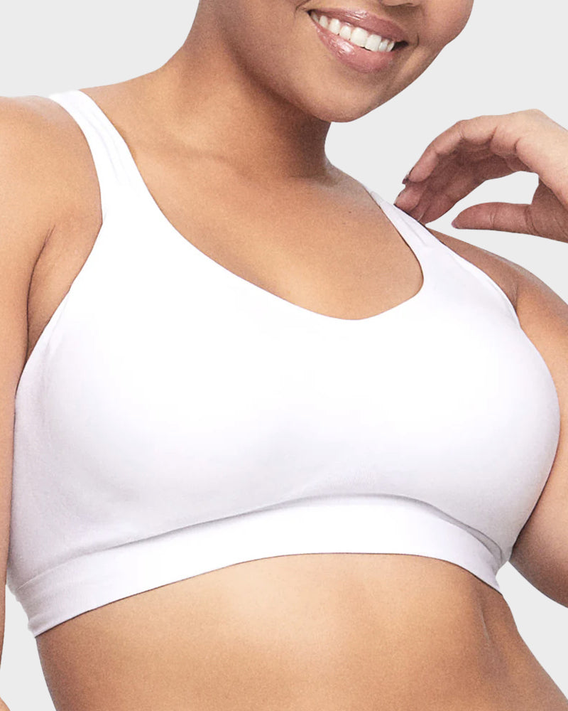 Wire-Free Stretch Support Tank Bra