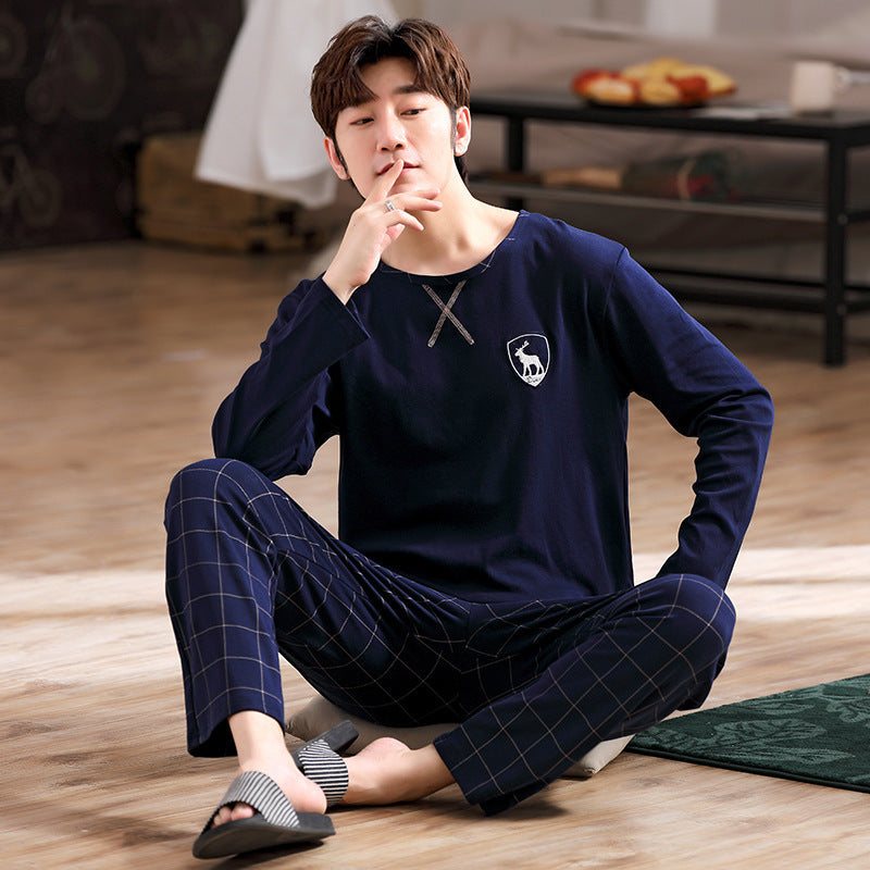 Men's Varions Print Long Sleeve Pajamas