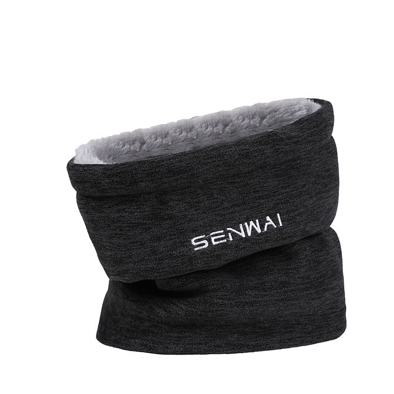 Men's Cold Proof And Warm Wind Proof Wool Hat or Neck Warmer
