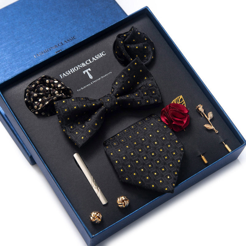 Men's 8-piece Tie Set