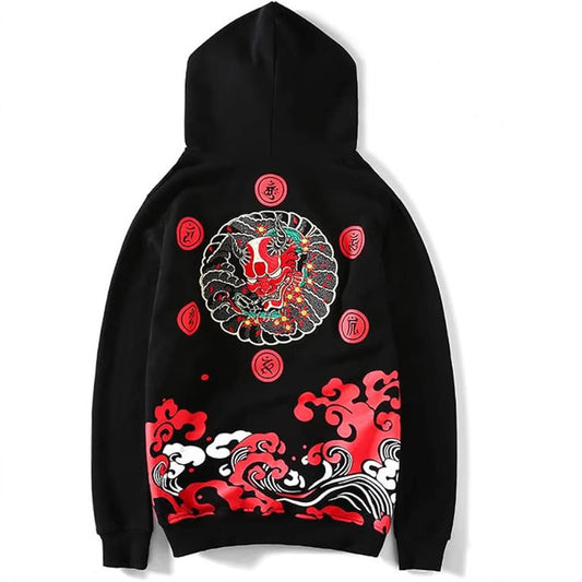 Men's Printed Pattern Hoodie
