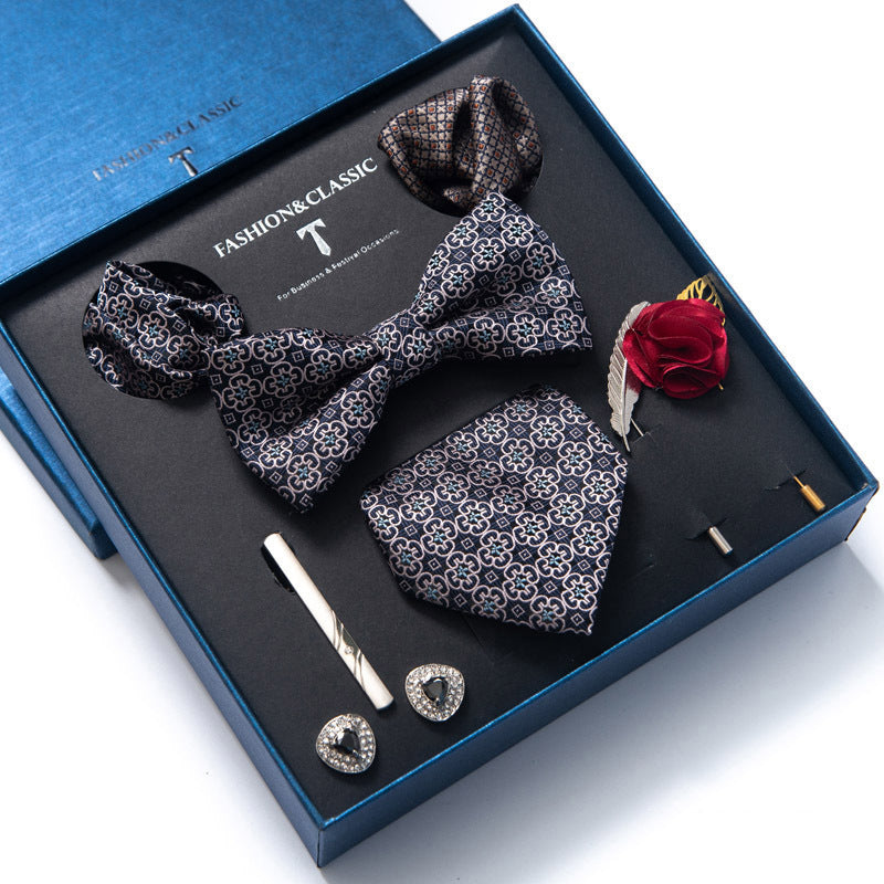 Men's 8-piece Tie Set