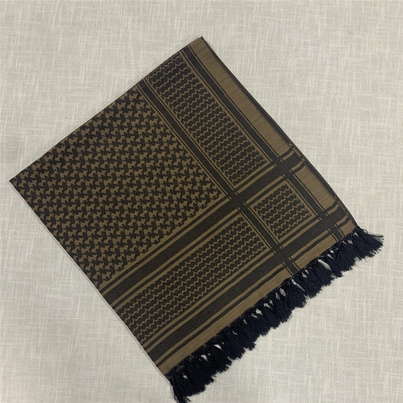 Tactical Pure Cotton Scarf For Men
