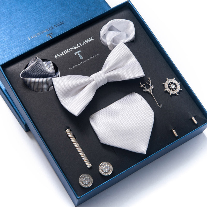 Men's 8-piece Tie Set