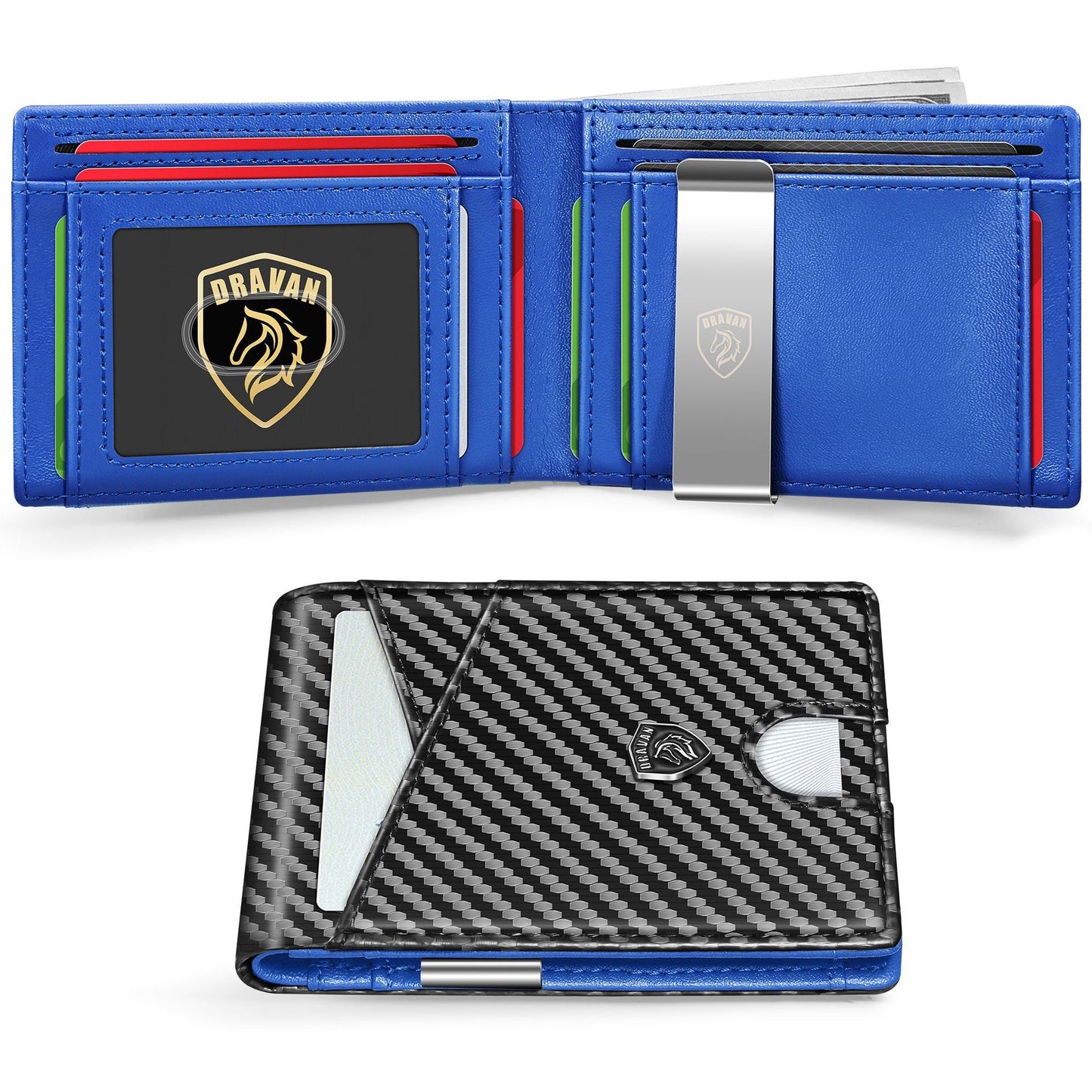 Men's Card Holder Portable Carbon Fiber