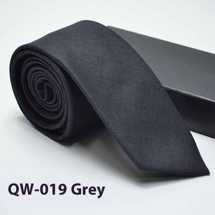 Men's Super Narrow Wool-like Elegant Tie