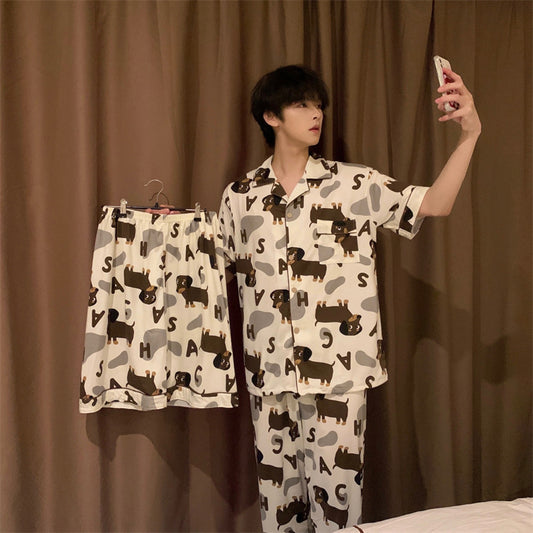 Men's Fashion Digital Dog Pajamas