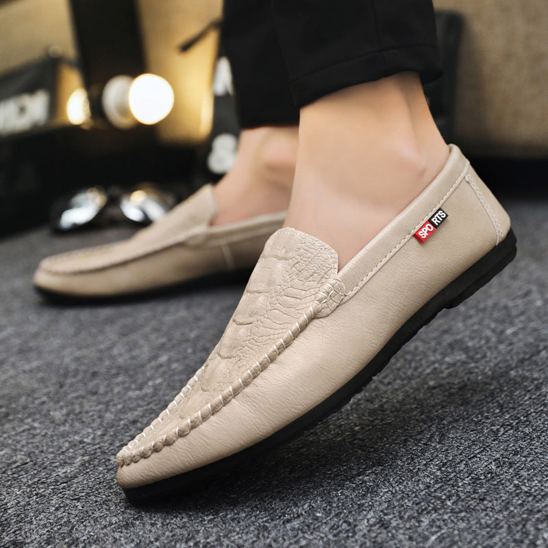 Men's Slip-on Casual Pattern Shoes