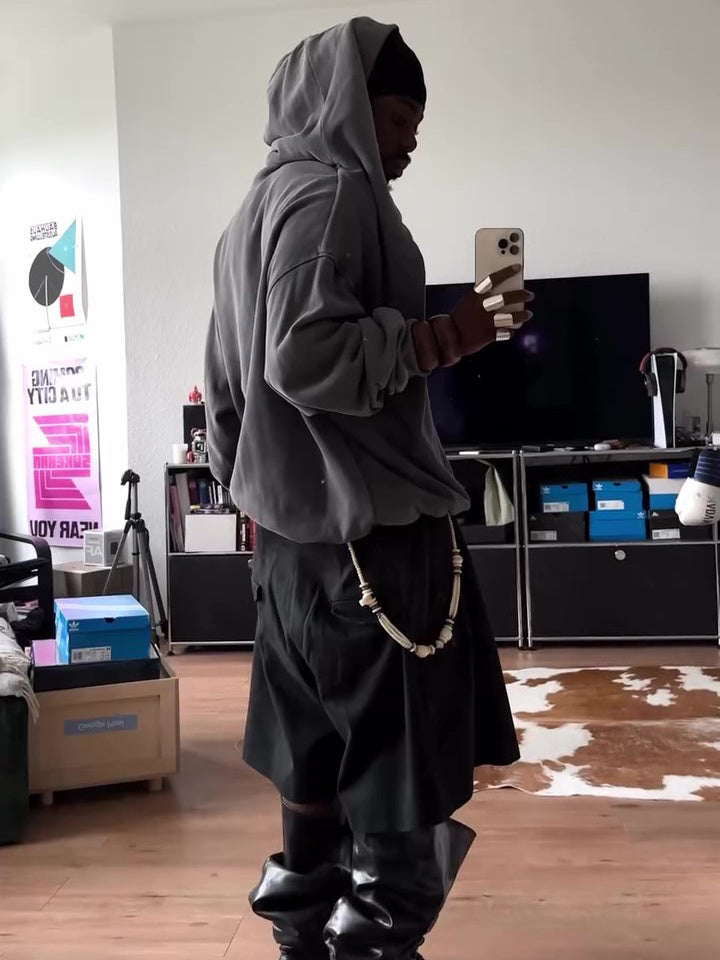 Men's Casual Loose Hood Hoodie