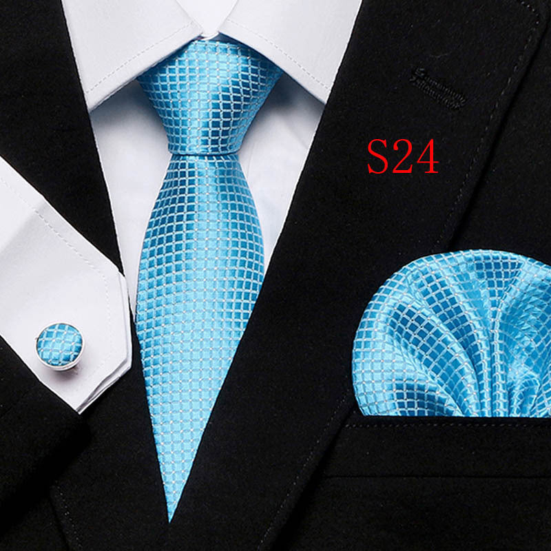 Men's Paisley Series Ties Three-piece Set
