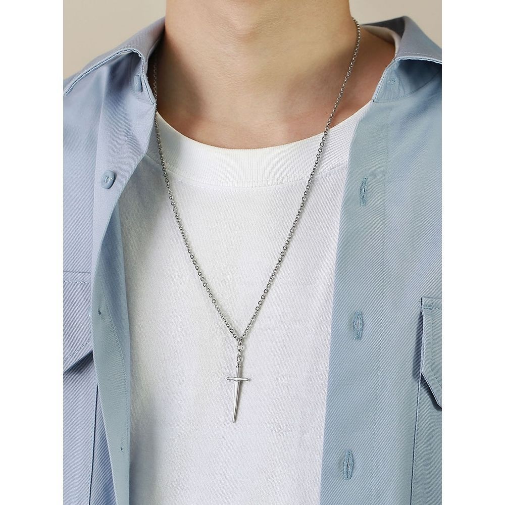 Fashion Design Necklace All-match Pendant Men