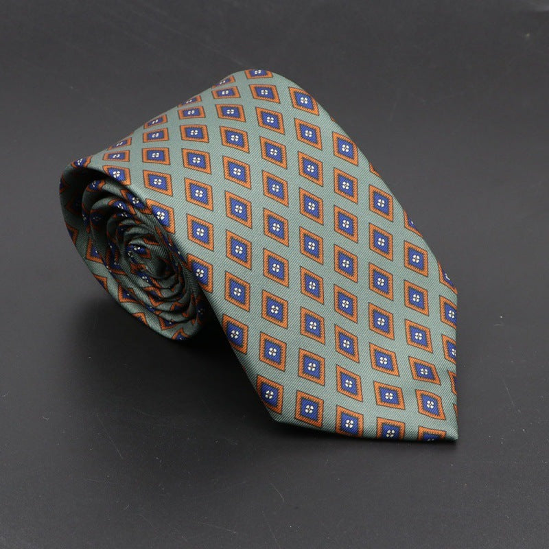 Men's Super Soft Bohemian Silk Ties