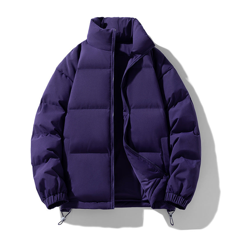 Men's Thick Warm Down Casual Loose Cotton Padded Jacket