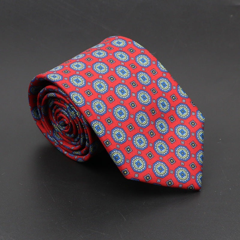 Men's Super Soft Bohemian Silk Ties