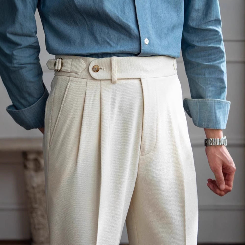 Men's British Style Business Casual Pants