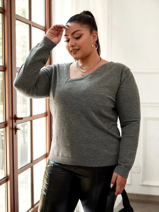 Plus Size Women's Sweater