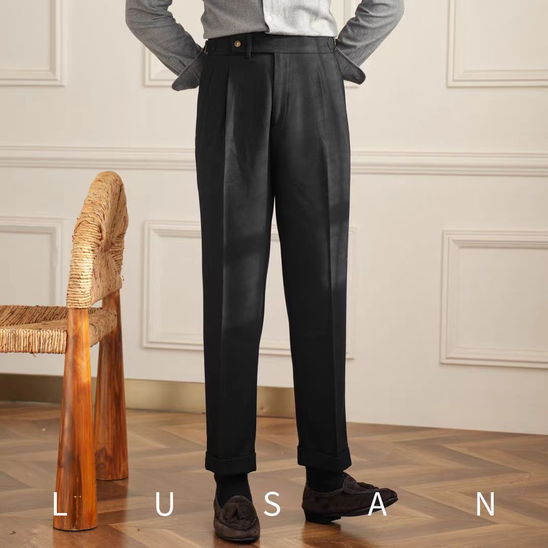 Men's British Style Business Casual Pants