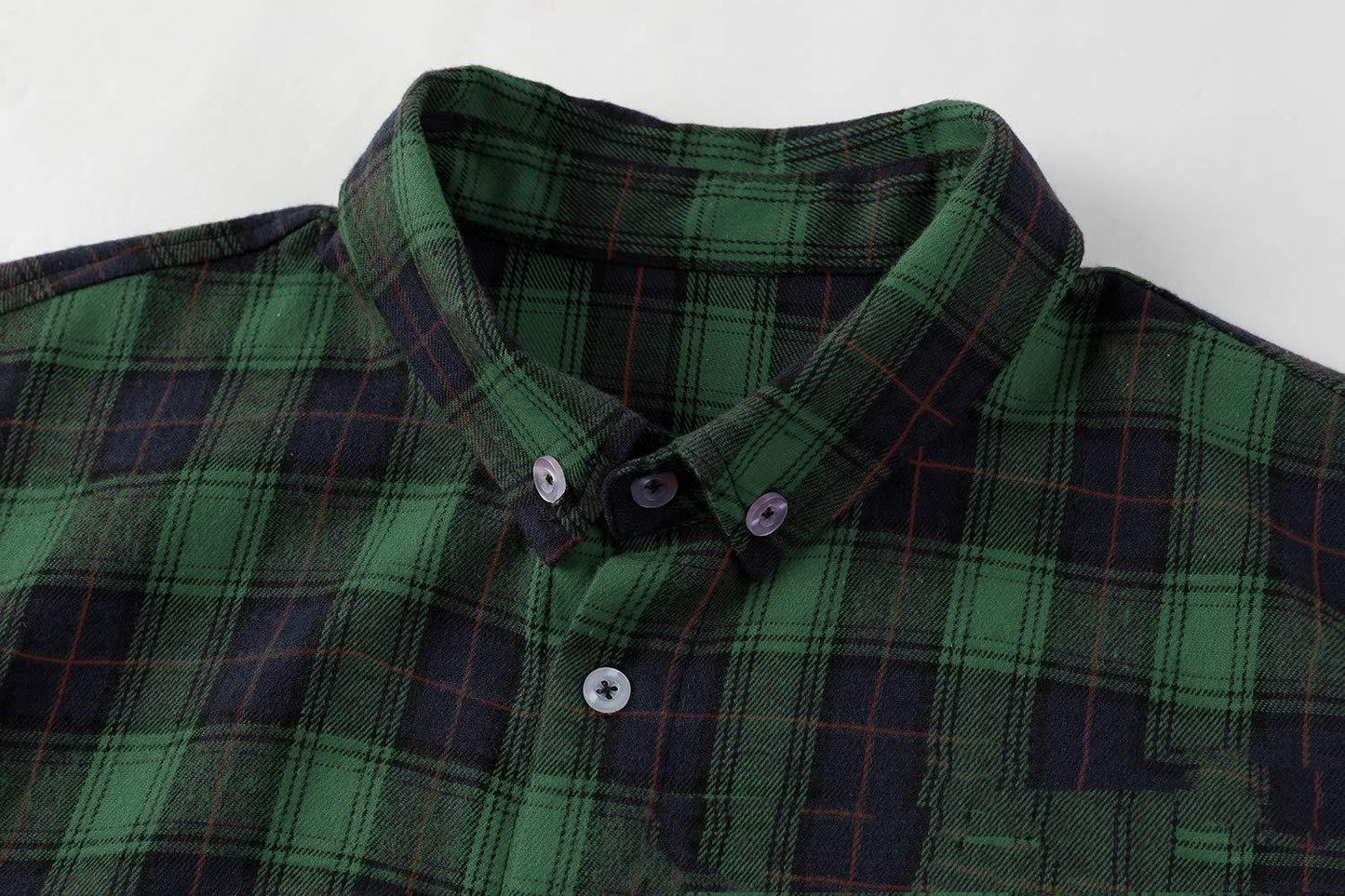 Men's Long Sleeve Plaid Shirt