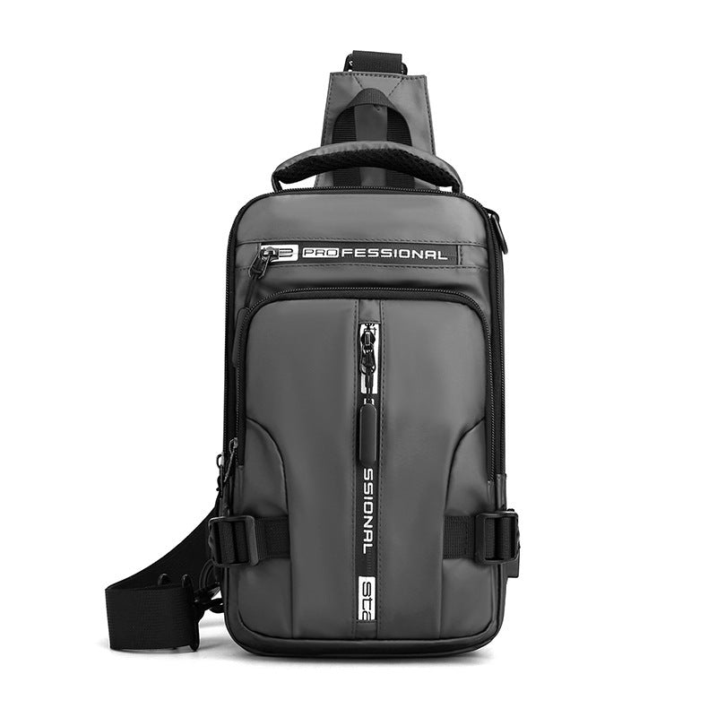 Men's Crossbody Multifunctional Backpack