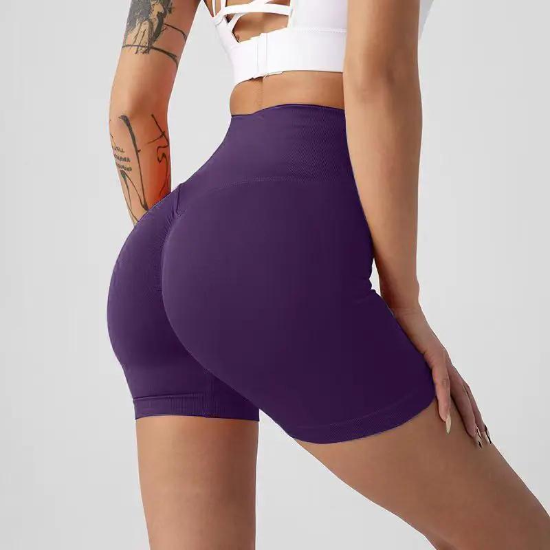 High-Waisted Butt-Lifting Fitness shorts For Women, Sports Tummy Control Cycling Leggings, by GJG Denim