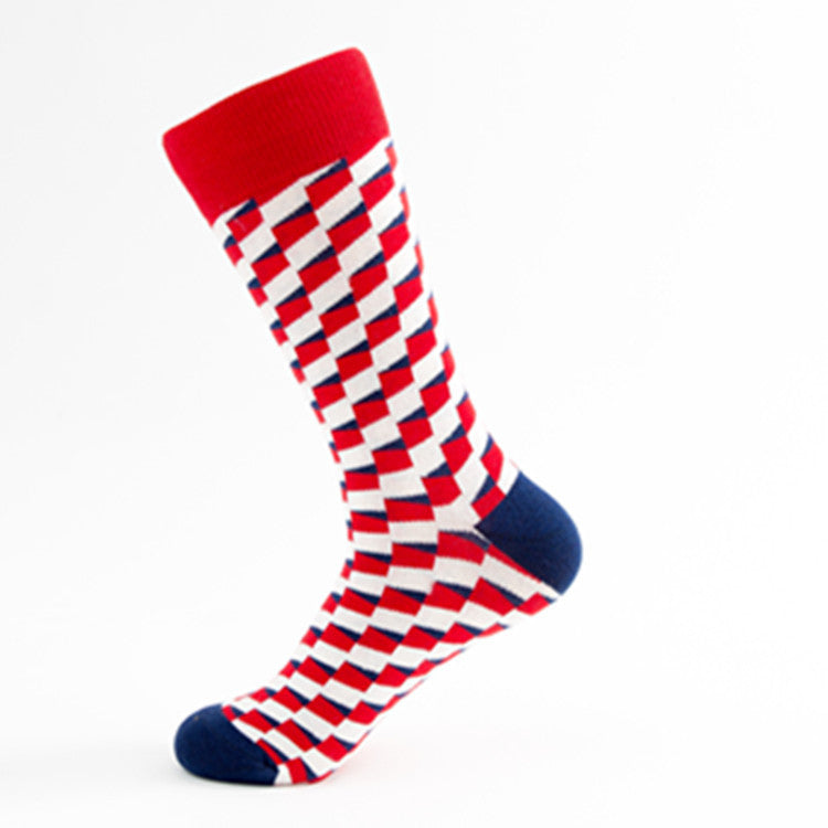 Men's Casual Cotton Socks
