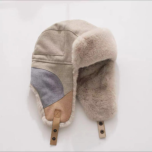 Men's Cold-proof Fleece-lined Warm Hat