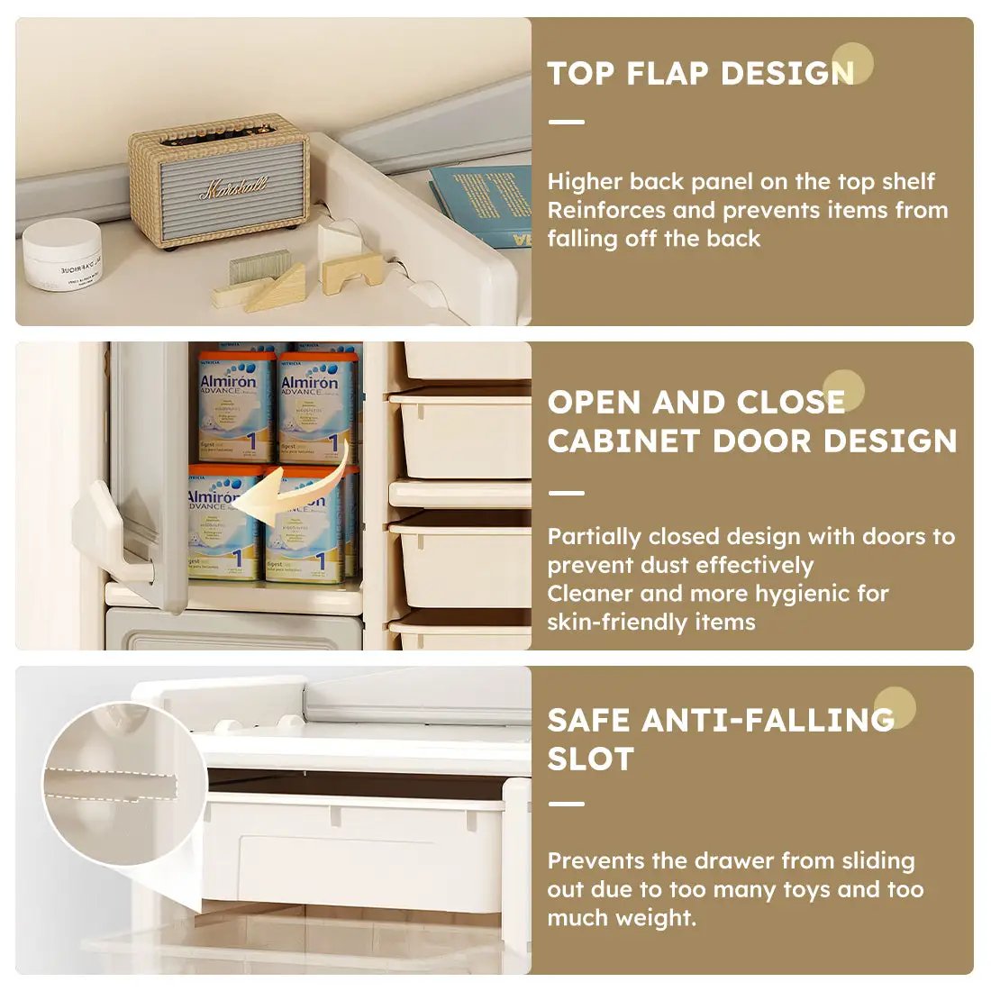 Children's Toy Storage Cabinets by GJG Denim