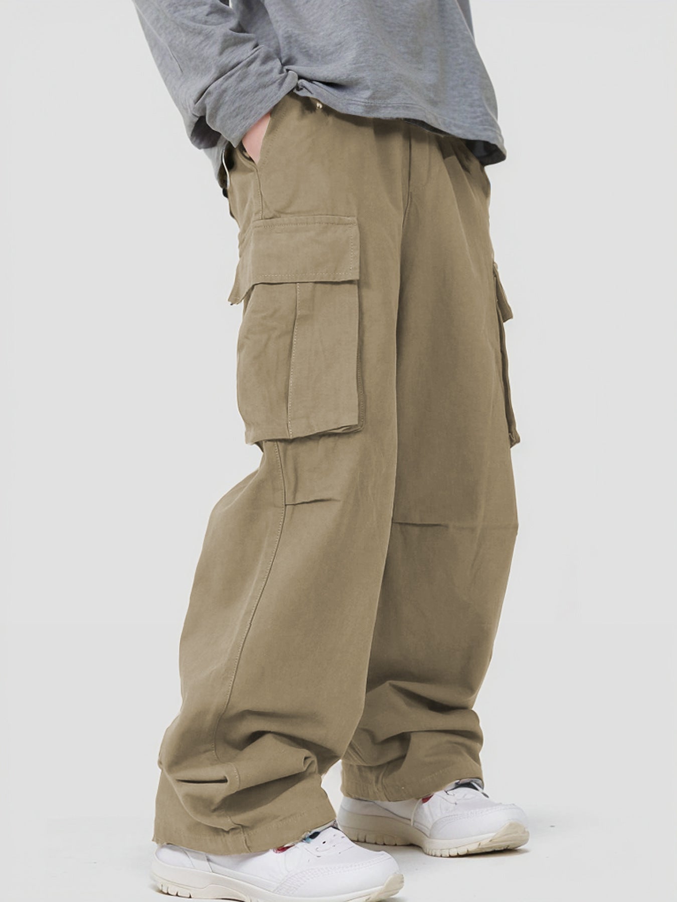 Men's Casual Loose Three-dimensional Pocket Cargo Pants