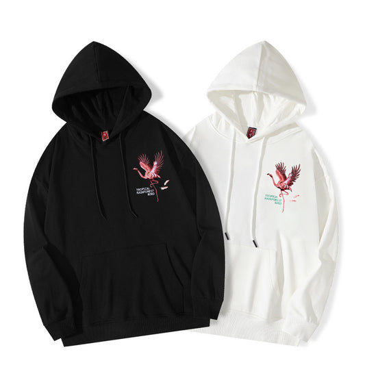 Men's Flamingo Hooded Sweater