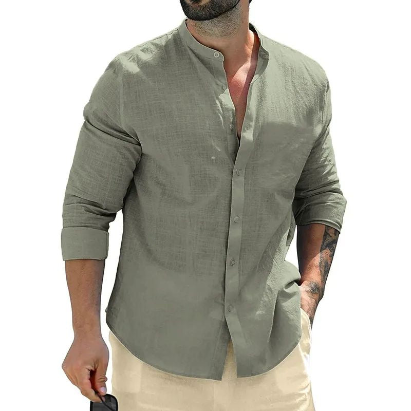 Men's Cotton Long Sleeve Shirts