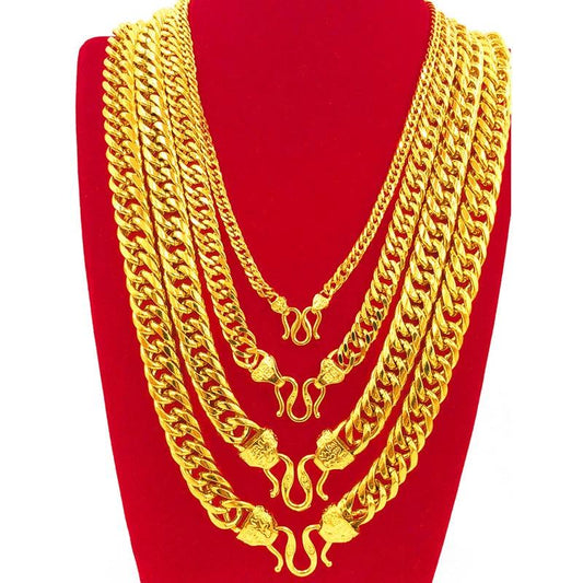 Men's Gold Necklace by GJG Denim