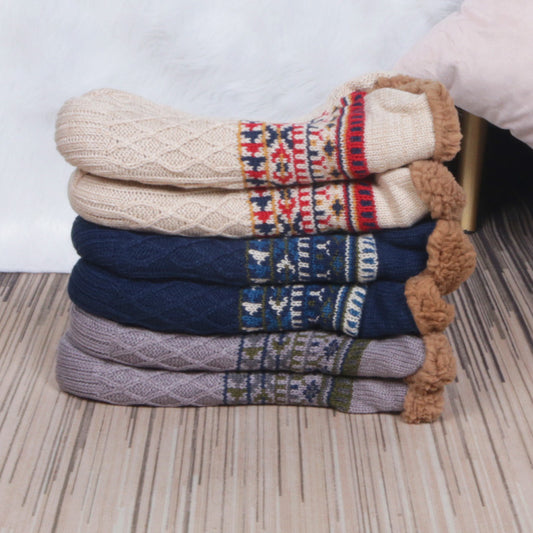 Men's Indoor Dragging Slipper Socks