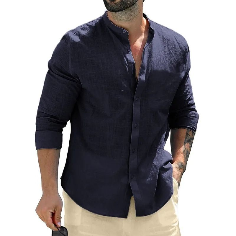 Men's Cotton Long Sleeve Shirts