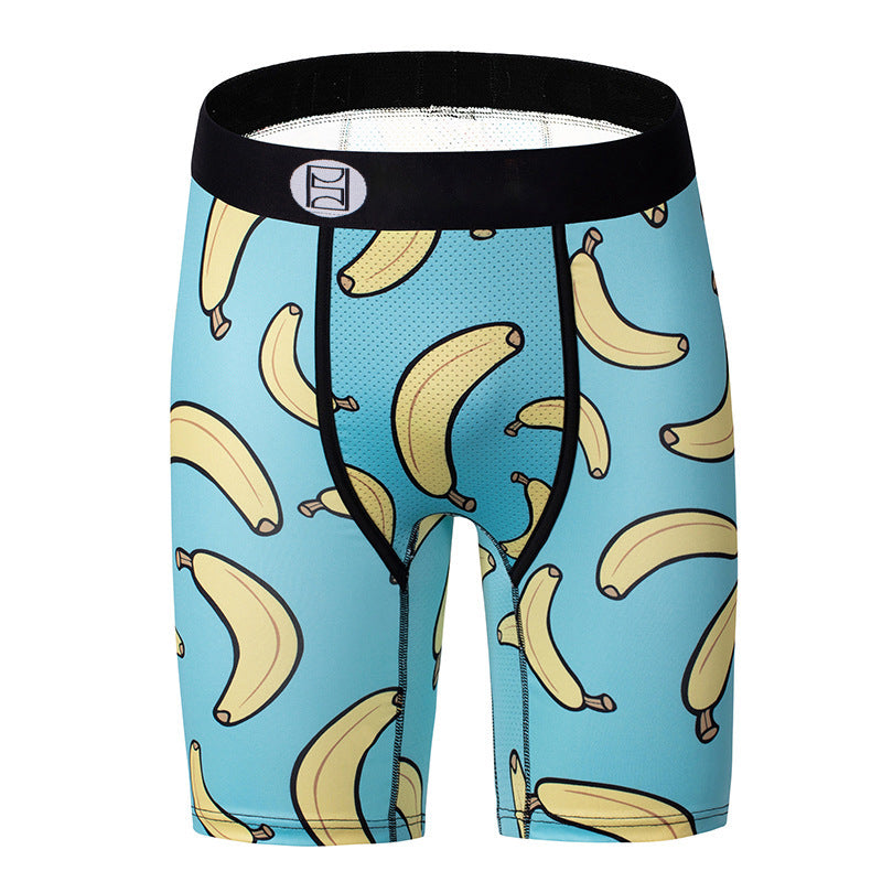 Men's Cartoon Printed Boxers