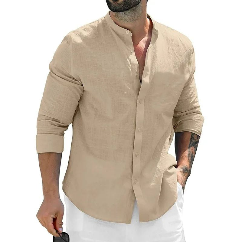Men's Cotton Long Sleeve Shirts