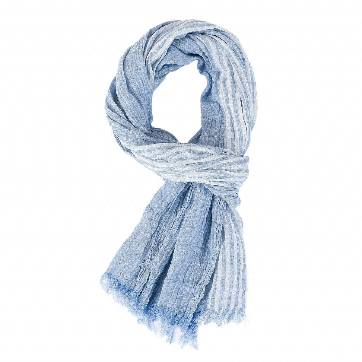 Men's Thin Striped Scarf