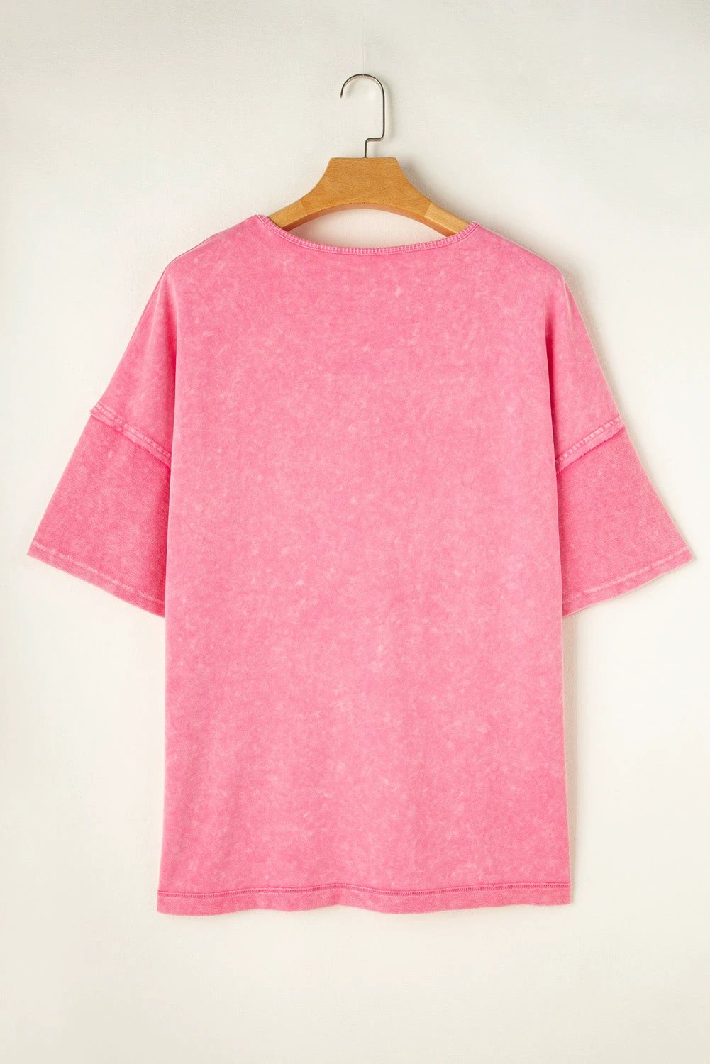Plus Size Round Neck Half Sleeve T-Shirt by Lady Ros