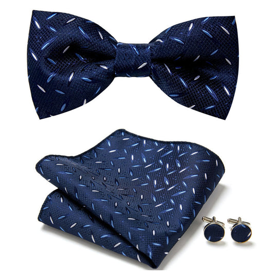 Men's Bow Ties Three Piece Set