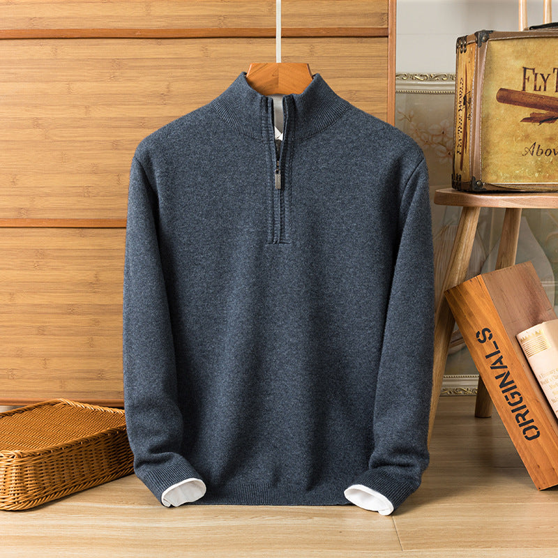 Men's Knitwear Long Sleeve Thickened Sweater