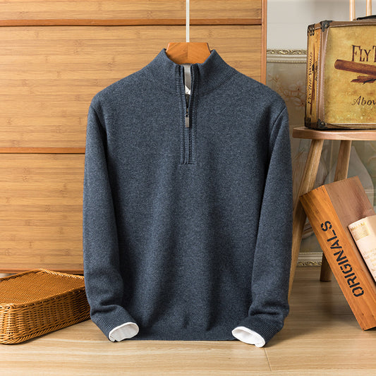 Men's Knitwear Long Sleeve Thickened Sweater