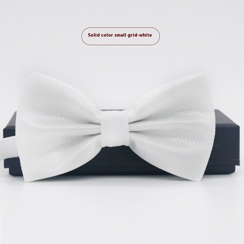 Men's Solid Color Bow Tie