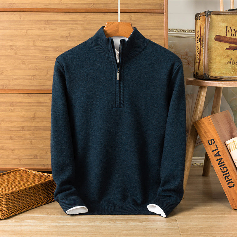 Men's Knitwear Long Sleeve Thickened Sweater